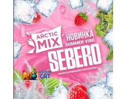 Табак Sebero Arctic Mix Summer Vibe (Малина Ревень Вестерн Арктик) 25г Акцизный